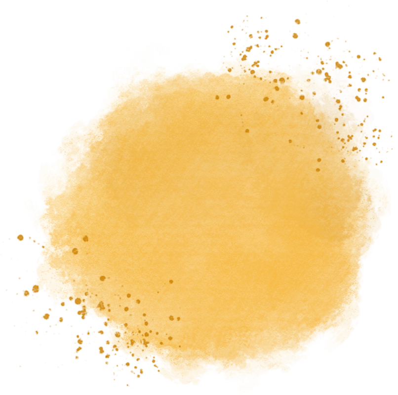 yellow watercolor stain